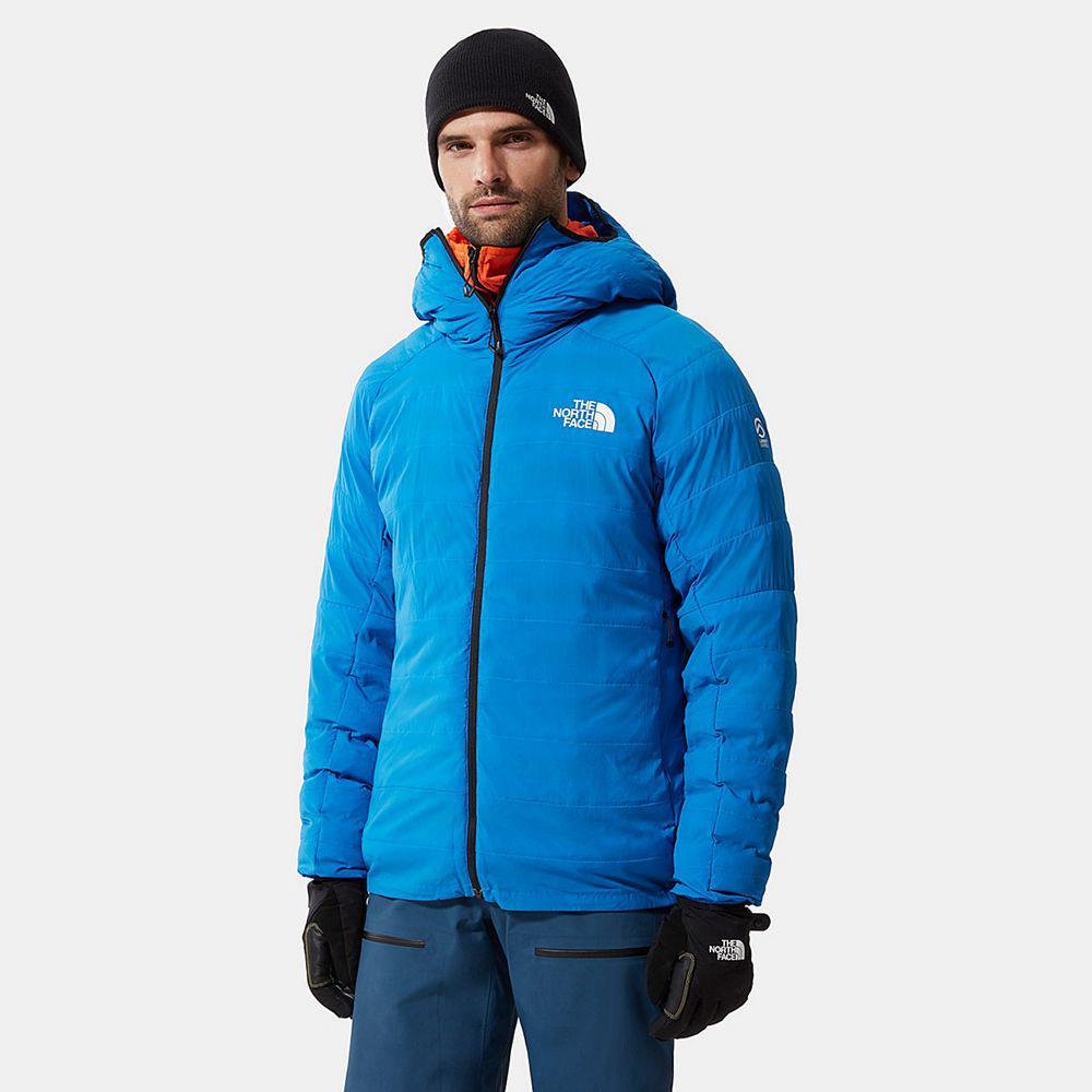 The North Face L3 50/50 Hooded Ανδρικα Μπουφάν Πουπουλένια - Μπλε (SEJF09851)